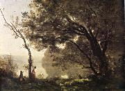 Corot Camille I remember of Mortefontaine oil